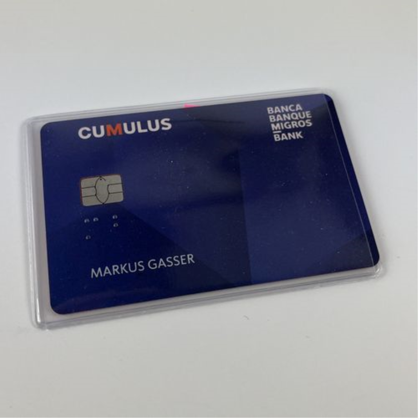 Pochette en PVC pour carte de cr&amp;#233;dit standard, 1&amp;#39;000 pi&amp;#232;ces