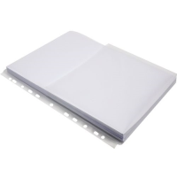 Pochette A4 PP transparente, hauteur de remplissage 2cm, 5 pi&amp;#232;ces