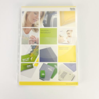 Pochette A4 PP transparente, hauteur de remplissage 2cm, 5 pi&amp;#232;ces