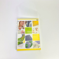 Pochette A4 PP transparente, hauteur de remplissage 2cm, 5 pi&amp;#232;ces