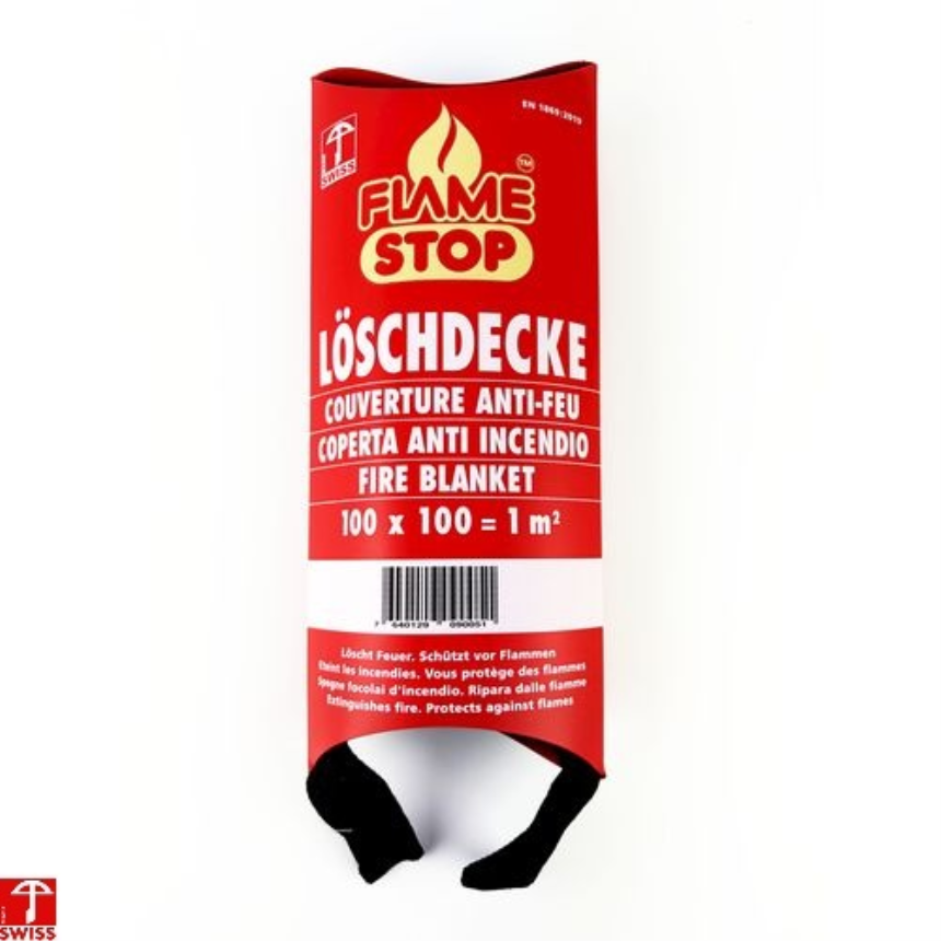 Löschdecke FlameStop 100,100 x 100 cm, EN 1869